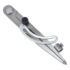 Flügelzirkel aus Metall mit Feststellfunktion – Präzisionszirkel mit Stifthalter